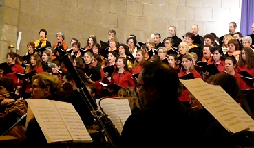 Photo du chœur et de l’orchestre