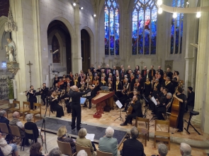 Photo du chœur et de l’orchestre