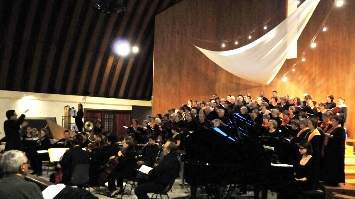 Photo du chœur et de l’orchestre