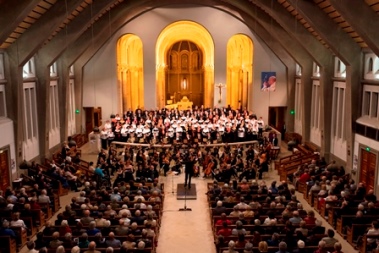 Photo du chœur et de l’orchestre